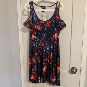 New galaxy dress - size L